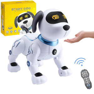 Marstone Robot Dog Toys For Kids 1 2 3 4 5 6 7 8 Yr Old Voice Control Puppy For Boy 2 Year Old Birthday Gifts Remote Control