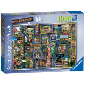 Ravensburger Colin Thompson Awesome Alphabet H 1000 Piece Jigsaw Puzzles For Adults Kids Age 12 Years Up