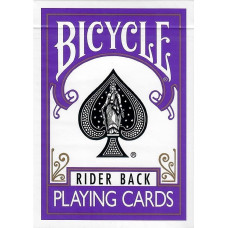 Bicycle Purple Rider Back Playing Card Deck Poker Size