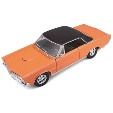 Maisto - 1/18 Scale Model Die-Cast Compatible With Pontiac Replica Gto Hurst 1965