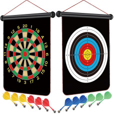 Magnetic Dart Board For Kids Magnet Darts Game Fun Toys Gifts For Teen Boys 8 9 10 11 12 13 14 15 16 17 18 Years Old Birthday