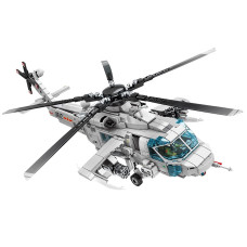 Azerisso Military Armed Helicopter Building Blocks