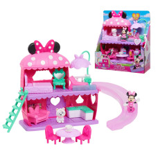 Disney Minnie Minnies House 13 Pieces Figurines And Accessories Toy For Children 3 Years And Above Mcn22