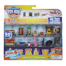 Micro Toybox Collectables 20 Pack Styles Vary Mini Toys To Collect Swap Display With Surprise Toys Inside 510120