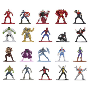 Jada 253225018 Toys Marvel 20 Diecast Figure Pack Wave 6 Multi Standard Size