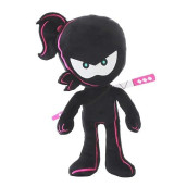 Ninja Kidz Tv Plush Buddy - Payton | 12 Inch Figure | Removable Signature Toy Staff | Collectable | Great Gift & Fun Toy For Kids