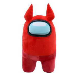 Zoofy Among Us Red With Horns 12 Plush