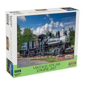 Mchezo 1000 Piece Train Lover Jigsaw Puzzle Vintage Steam Engine 2147