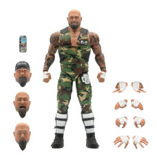 Super7 Wrestling Ultimates The Good Brothers Doc Gallows Action Figure Multicolor