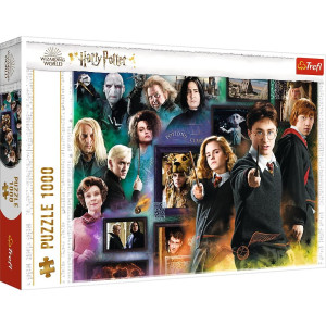 Trefl 10668 The Wizard World Harry Potter 1000 Teile Premium Quality Fr Erwachsene Und Kinder Ab 12 Jahren Puzzle Pieces Die