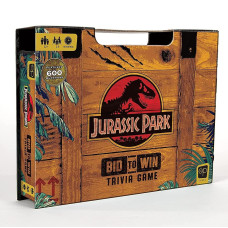 Jurassic Park Bid To Win Trivia Game Featuring 600 Questions From The Jurassic Park Films Custom Magnetic Game Box Converts