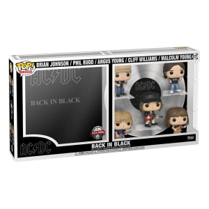 Funko Pop Albums Deluxe Acdc Angus Young Back In Black Collectable Vinyl Figure Gift Idea Official Merchandise Toy