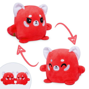 Teeturtle Plushmates Magnetic Reversible Plushies That Hold Hands When Happy Red Panda Huggable And Soft Sensory Fidget