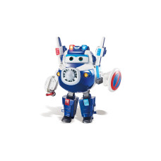 Super Wings 6 Deluxe Transforming Supercharged Paul Airplane Toys Action Figure Plane To Robot Toy Plane Vehicle Gift Fo