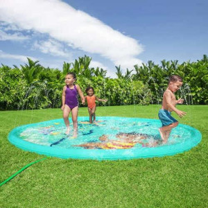 Golden Pyramids H2Ogo Underwater Adventure Ocean Theme Sprinkler Pad 11