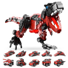 Auyyosk Dinosaur Building Toys 782 Pieces Stem Dinosaur Building Block Set 11In1 Construction Toys Dinosaur Building Kit For K