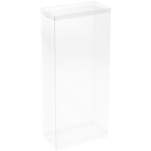 Dollsafe Clear Folding Display Box For Extra Large 11125 Inch Dolls And Action Figures 6 W X 3 D X 13 H Pack Of 2