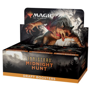 Magic The Gathering Innistrad Midnight Hunt Draft Booster Box 36 Packs 540 Magic Cards