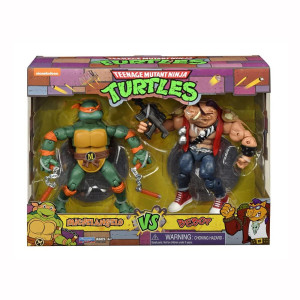 Teenage Mutant Ninja Turtles Mikey Vs Bebop 2 Pack