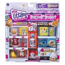 Shopkins Collector'S Pack | 8 Real Littles Plus 8 Real Branded Mini Packs (16 Total Pieces). Style May Vary