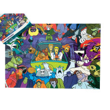 Paper House Productions Scooby Doo Monster Mash Up 1000Piece Jigsaw Puzzle