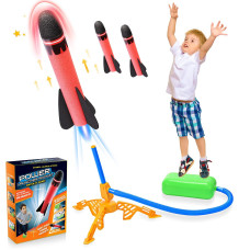 Tragik Stomp Toys, Age 3-9 girl gifts for 3-12 Year Old Boy Kids gifts Age 5 6 7 Autism Rocket for Outdoor garden