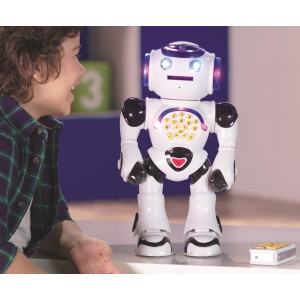 Lexibook Powerman Remote Control Walking Talking Toy Robot Dances Sings Reads Stories Math Quiz Shooting Discs And Voice