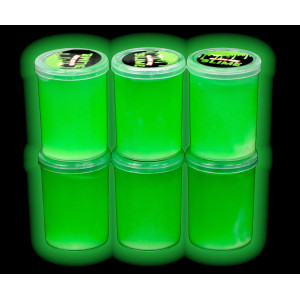 Iconikal Glow In The Dark Toy Slime Green 25 Ounces Each 6Pack