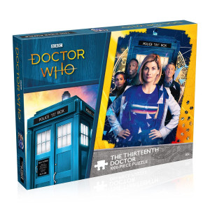 Doctor Who Contemporary 1000 Piece Jigsaw Puzzle Game