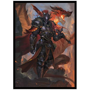 Fantasy North Lance Vaal Dragon Knight Endragos 100 Tcg Trading Card Sleeves Fits Magic Mtg Commander Pokemon And Othe