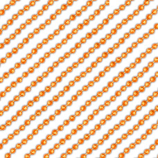 Blinkee Round Disco Bead Necklace Pack Of 12 Orange