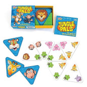Trend Enterprises Jungle Pals, Inc. - Family-Friendly Card Games