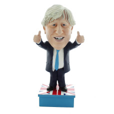 Mimiconz Figurines World Leaders Collection Boris Johnson 20Cm High Lifelike Character Handpainted Novelty Gift