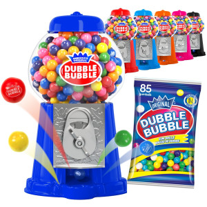 Gumball Machine For Kids 85 Coin Operated Bubble Gum Machine And Toy Bank Candy Machine Dispenser Includes 85 Gum Balls