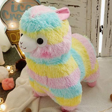 98 Soft Llama Stuffed Animal Toy Rainbow Llamacorn Alpaca Plush Animals Toy Cute Llama Doll Rainbow Alpaca Doll Alpaca Plush