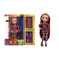 Rainbow High Mila Berrymore Burgundy Red Fashion Doll 2 Designer Outfits To Mix Match With Accessories Great Gift For Kids