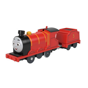 Thomas Friends Fisherprice James Motorized Toy Train Engine For Preschool Kids Ages 3 Years And Older