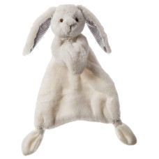 Mary Meyer Lovey Soft Toy Silky White Bunny 13