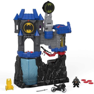 Imaginext Dc Super Friends Batman Toy Wayne Manor Batcave Playset With Batman Figure Accessories