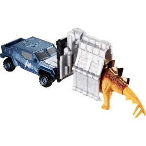 Matchbox Jurassic World Dino Transporters 1 Vehicle 12 Mini Dinosaurs Ages 3 Years Old Up