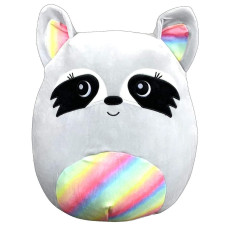 Squishmallows Official Kellytoy 5 Inch Soft Plush Squishy Toy Animals Max Racoon