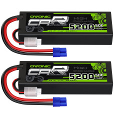 Ovonic Lipo Battery 5200Mah 50C 74V 2S Rc Battery With Ec3 Connector For Rc Plane Dji Quadcopter Rc Airplane Rc Helicopter Rc C