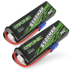 Ovonic Lipo Battery 6500Mah 80C 111V 3S Rc Battery With Ec5 Connector For Rc Plane Dji Quadcopter Rc Airplane Rc Helicopter Rc