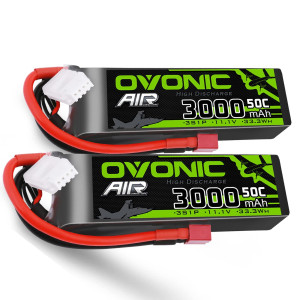 Ovonic Lipo Battery 3000Mah 50C 111V 3S Rc Battery With Deans T Connector For Rc Plane Dji Quadcopter Rc Airplane Rc Helicopter