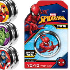 Marvel Toys Yoyo Toy 1 Unit Assorted Style Superheroes Spiderman Hulk Captain America Ironman Kids Yoyo Beginner String Tr