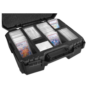 Case Club 84 Graded Card Slab Carrying Case Fits Psa Bgs Fgs & Sgc Graded Slabs - Sports & Trading Collector Storage Box Fits Pokemon Mtg Baseball- Travel Holder For Graded Slabs Sleeves & Loose Cards