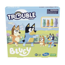 Trouble Bluey Edition Boardfun Game For Kids Ages 5 And Up Game For 24 Players Race Bluey Bingo Bandit Or Chilli To The