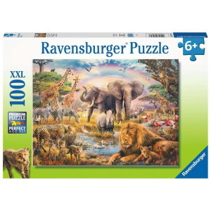 Ravensburger African Safari 100 Piece Jigsaw Puzzle For Kids Age 6 Years Up