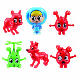 Ab Gee Morphle Multi Figure Pack Preschool Scaled Figures Imaginative Play Moonbug Gift For 25 Year Old Red