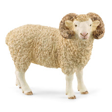 Schleich Farm World Realistic Farm Animal Toys For Boys And Girls Ages 3 And Above Ram Toy Figurine